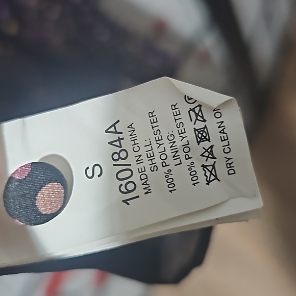 Kate Spade Black Colorful Polka Dot Dress Size Small - Picture 8 of 10